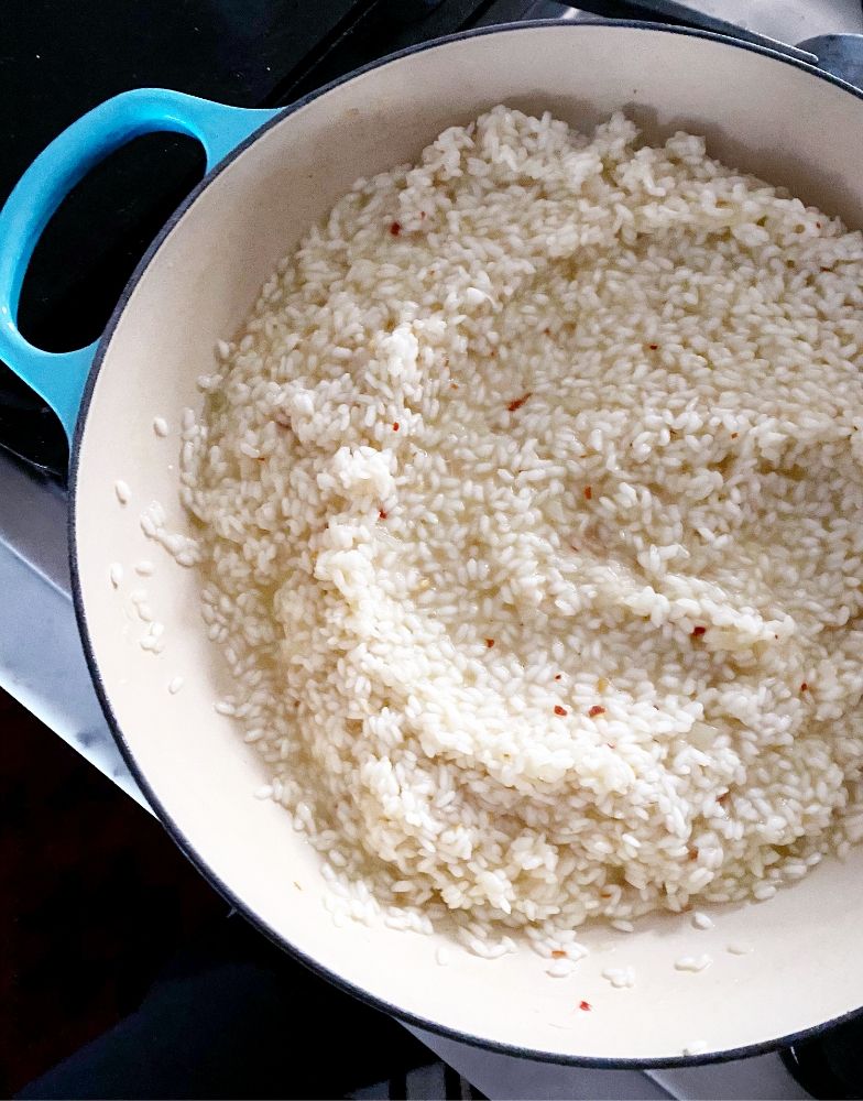 How to make risotto: A basic risotto recipe + my creamy Kale Risotto recipe | Stacie Billis