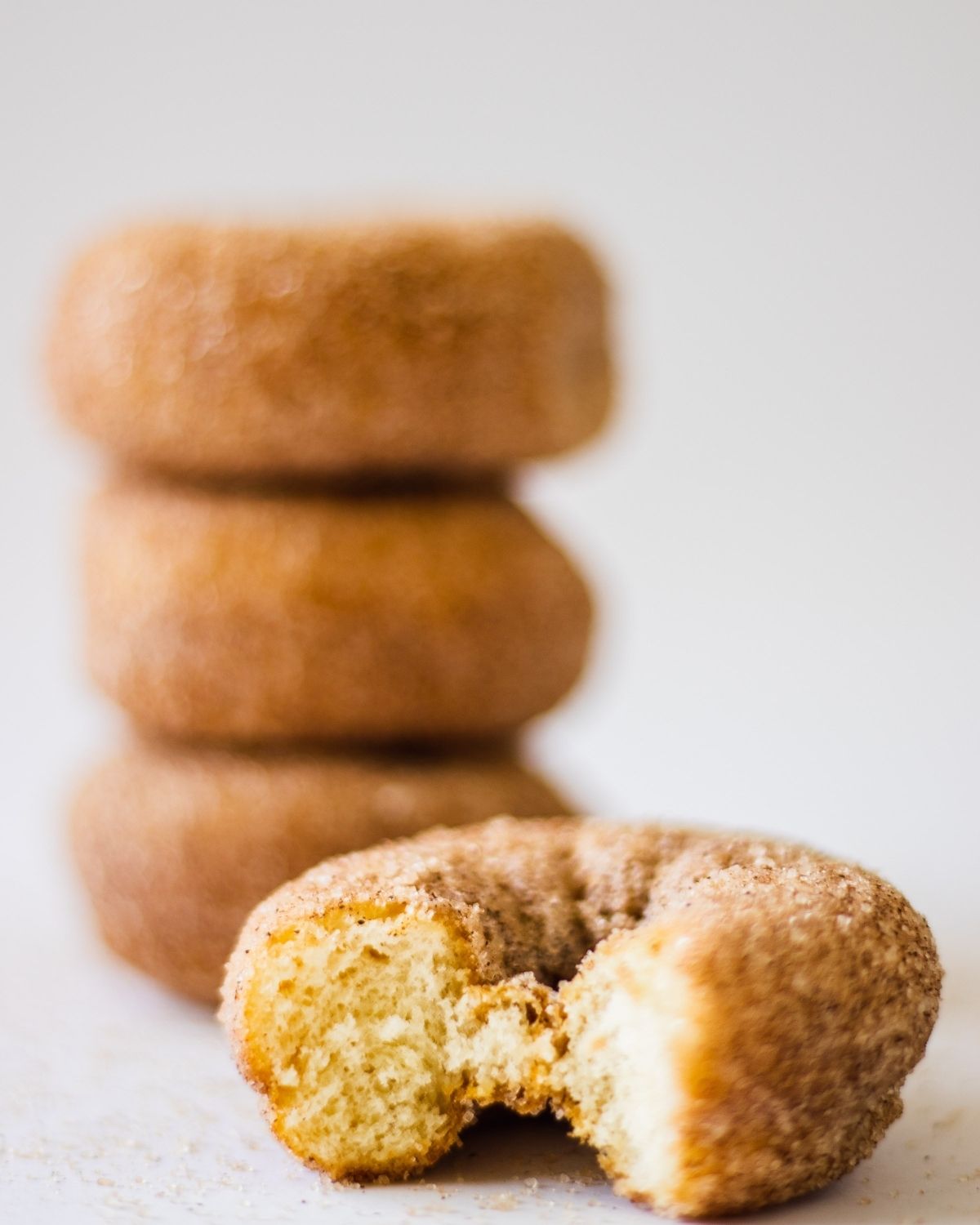 Easiest Baked Apple Donut Recipe with Cinnamon Sugar | Stacie Billis
