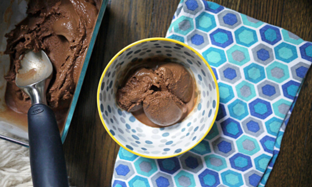 Make it RIGHT NOW dairy-free chocolate ice cream recipe | Stacie Billis