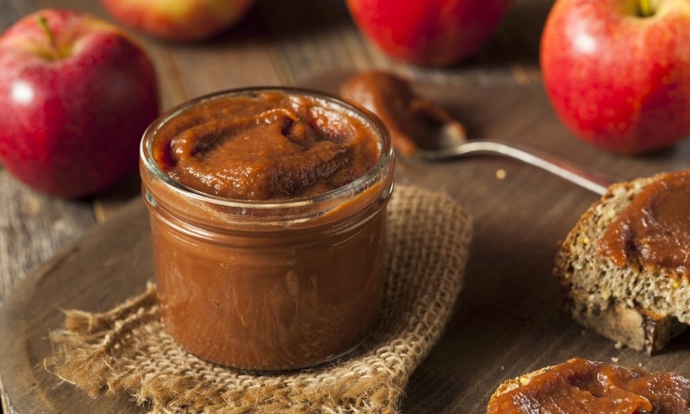 Slow Cooker Chai-Spiced Apple Butter recipe | Stacie Billis