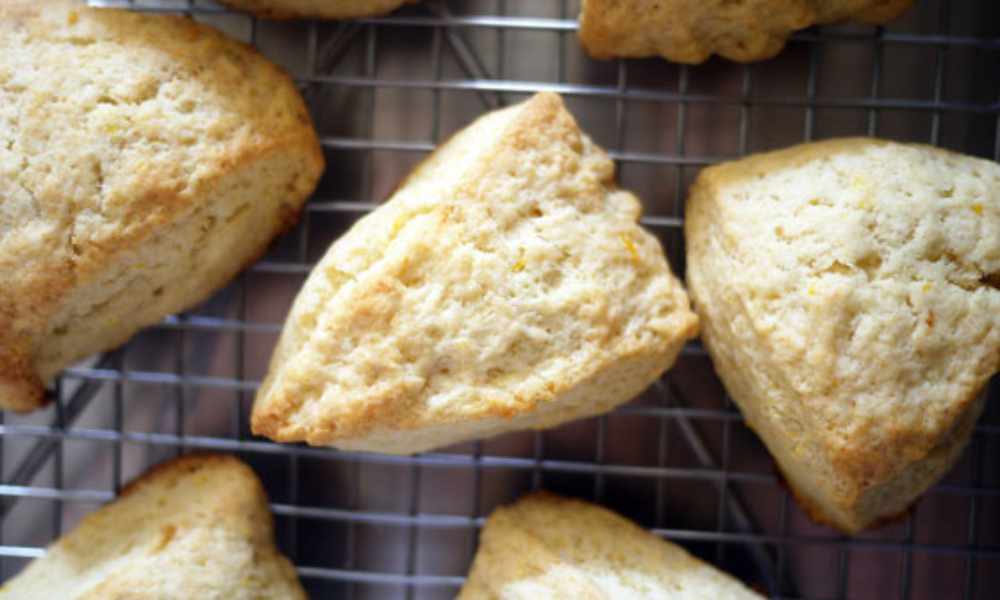 Lemon Cream Scones recipe: the cream makes ALL the difference! | Stacie Billis