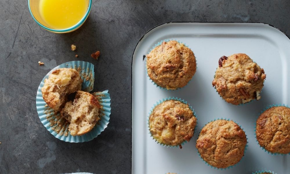 Easy muffin recipes: Hummingbird Muffins | from Make It Easy cookbook by Stacie Billis