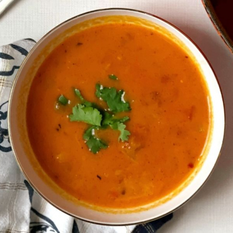 Spiced Chickpea Soup from The Ultimate Blender Cookbook by Rebecca Ffrench | Stacie Billis