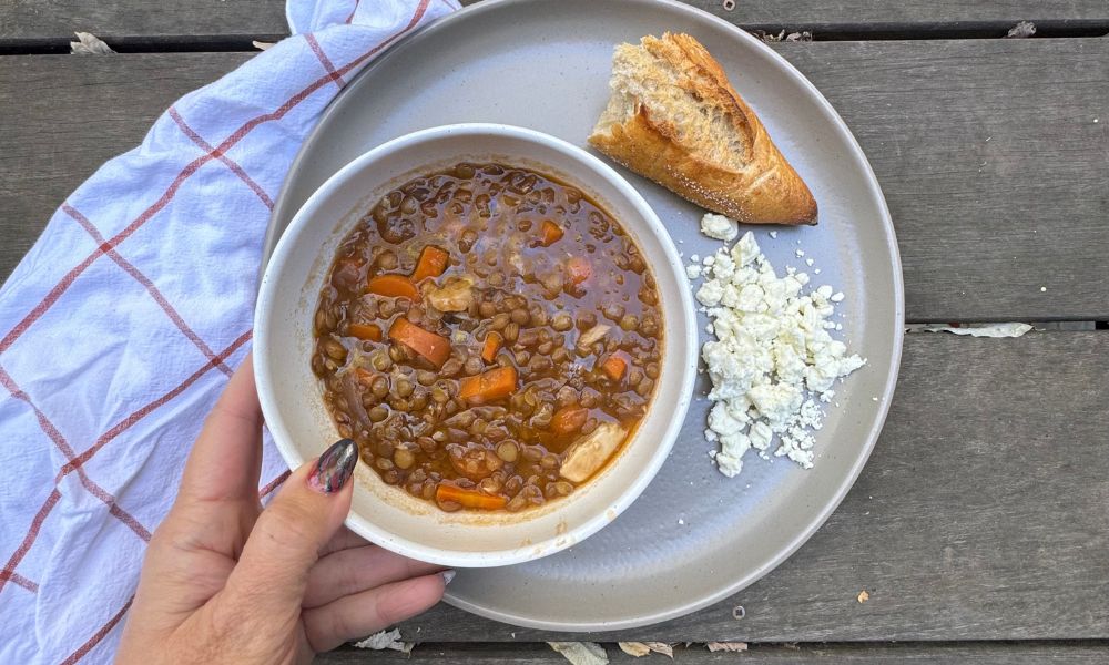 Greek Lentil Soup recipe: Fakes | Stacie Billis